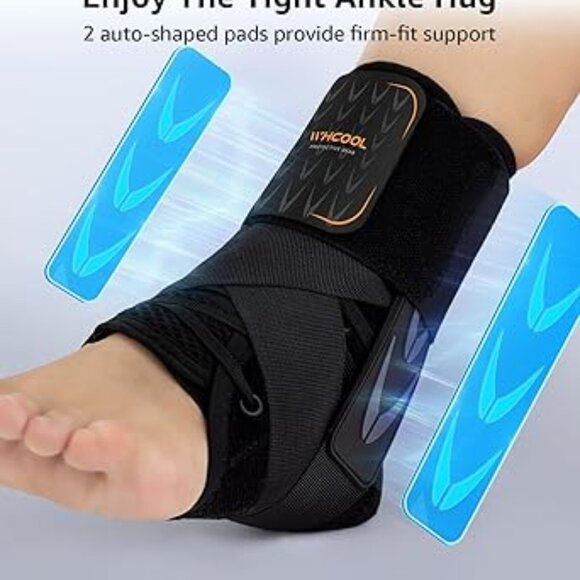 WH Cool Ankle Brace,  Size Large, NIB - Picture 2 of 4